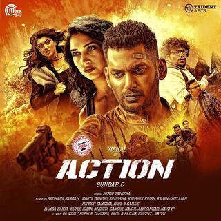 Action movie poster