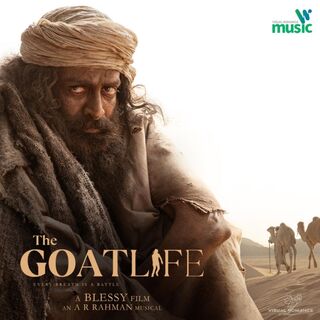 The Goat life Aadujeevitham movie poster